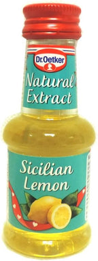 Dr Oetker Sicilian Lemon Natural Food Extract - 38ml