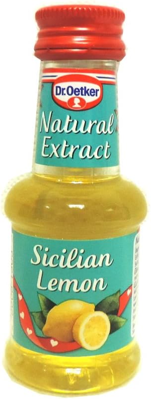 Dr Oetker Sicilian Lemon Natural Food Extract - 38ml