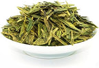 ChaWuWarmSun [B] LongJing Green Tea Loose Leaf,8.8oz/250g Dragon Well Tea,Origin Hangzhou Chinese Whole Leaf