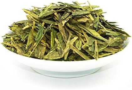 ChaWuWarmSun [B] LongJing Green Tea,8.8oz/250g,Chinese Dragon Well Green Tea Loose Leaf