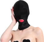 Funny Elastic Head Masquerade Sex Balaclava Black Full Face Cover Sexy Sexual Head Mask Headwear Prank Costume