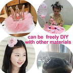 Mini Infant Crown Baby Princess Tiara Cake Topper Crystal Rhinestone Small Silver Cupcake Crown for Newborn Photo Prop Royal Prince Themed Birthday Wedding Christmas Party Decorations