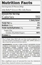 Needzo Unicorn Mix Flavored Jelly Beans, Girls Birthday Party Themed Gourmet Chewy Candy, Shareable Bagged Candies, Pack of 3, 3.5 Ounces