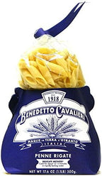 Benedetto Cavalieri Penne Rigate, 17.6-Ounce Bags (Pack of 2)