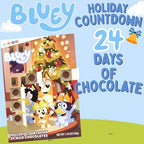 Galerie Bluey Advent Calendar, Countdown To Christmas 2025, 24 Days with Chocolate, 1.76 Ounces