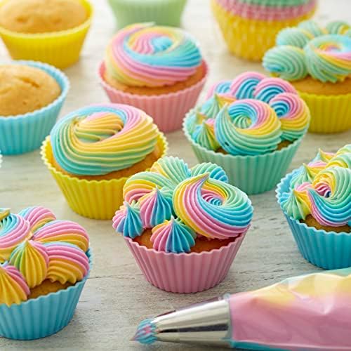 Wilton Gel Food Color Set, Primary, 0.3 Fl Oz, Pack of 4