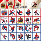 20 Sheets Spider-Man Temporary Tattoos, Birthday Party Favors, Cartoon Decoration Sticker Gifts for Home Activity Carnival Christmas Rewards (Spider)