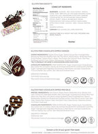 Gluten Free Palace Assorted Biscotti, Cookies & Pretzels Gift Box Premium Gluten Free Easter Cookies Gift Basket Elegant Chocolate Easter Treat Basket for Men, Women, Friends, & Family (15 Flavors)