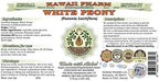 Hawaii Pharm White Peony White Pony (Paeonia Lactiflora) Dried Root Glycerite Natural Herbal Supplement, USA 32 fl.oz