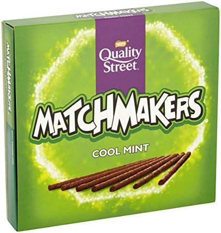 Quality Street Matchmakers Cool Mint 120g (Pack of 10)