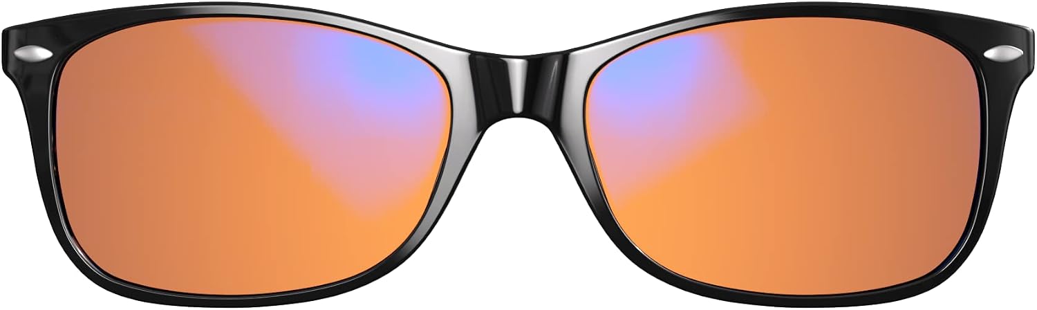 Swanwick Blue Light Blocking Glasses for Women, Men. Sleep Aid. Anti Eyestrain Headache for Computer, Gaming, TV, UV Glare