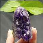 Health & Household 1pcs Natural Amethyst Beautiful Purple Quartz Geode Crystal Cluster Specimens