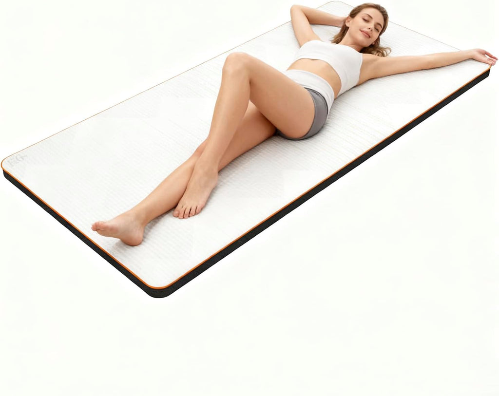 F&G Full Body Massage Heating Mat, Heating Massage Mattress with 9 Airbags, Improving Sleep, 3 Modes, 3 Heating to Relieve Discomfort in Shoulders, Waist, and Legs for Home Use,Size(38"x80")