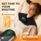 Neck and Shoulder Heating Pad Cordless for Pain Relief, Heated Neck and Shoulder Wrap Electric Warmer Pads