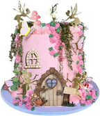 Fairy Cake Toppers Fairy Garden Theme Cake Topper Set For Birthday Baby Shower