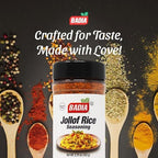 Badia Jollof Rice Seasoning, 5.75 oz – African Blend of Tomato, Peppers, Onion & Spices, Bold Savory Flavor, Gluten Free