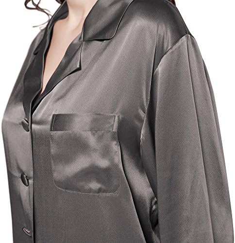 LilySilk Silk Pajamas for Women Pure Full Length Long 22 Momme 100% Mulberry Silk Luxury