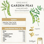 Biona Organic Garden Peas 340 g