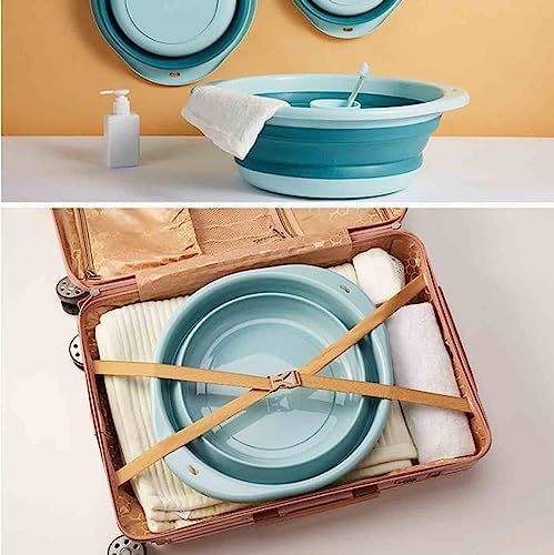 Portable Foldable Foot Bath Tub, Lightweight Foot Soak Basin Foldable Water Bucket, for Soaking Feet Home Feet Travel