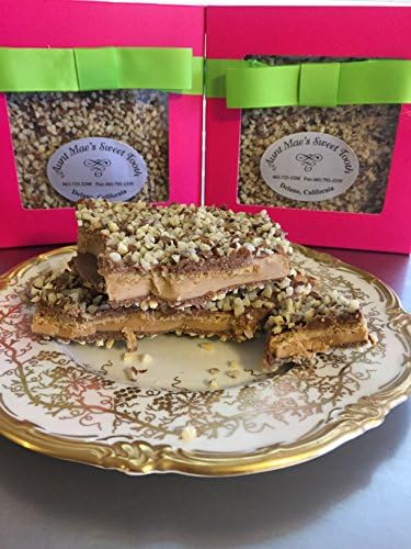 Aunt Mae's Sweet Tooth English Toffee 8 oz Box (Peanut Butter Crunch)