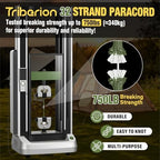 Paracord Rope 750 lb - 1000ft / 500ft / 200ft / 100ft 5/32" Parachute Cord 4MM 12-Strand para Cord - Heavy Duty Spool String for Survival,Camping Gear, Survival Bracelet, Clothesline