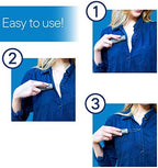 RMS Button Hook with Zipper Pull - Button Assist Device with Comfort & Wide Grip, Shirt & Coat Buttoning Aid Ideal for Limited Dexterity Caused by Arthritis (Grey)