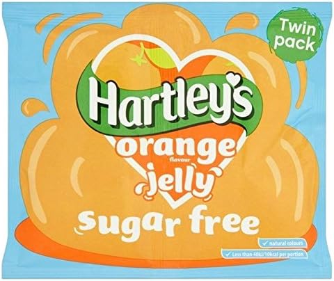 Hartley's Sugar Free Orange Jelly Crystals 23g - Pack of 2