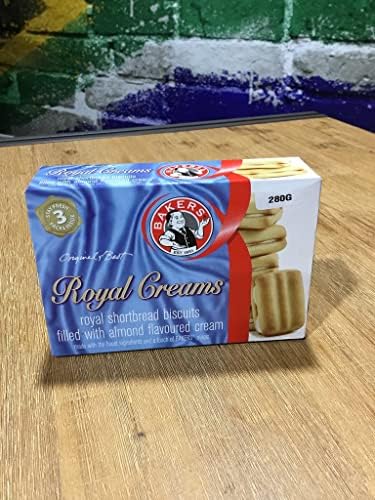 Bakers Royal Creams Shortbread Biscuits 280g…