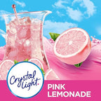 Crystal Light Pink Lemonade Drink Mix, 12-Quart 2.9-Ounce Canister (Pack Of 3)