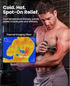 BOB AND BRAD Q2 Pro Mini Massage Gun with Heat and Cold, Pocket-Sized Deep Tissue Massager, HSA Portable Percussion Muscle Massager Gun, Ultra Small & Quiet Muscle Massager, FSA Eligible