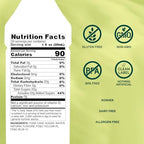Monin - Green Mint Syrup, Bold Peppermint Coolness, Natural Flavors, Great for Smoothies, Sodas, Cocktails, and Teas, Non-GMO, Gluten-Free (1 Liter)