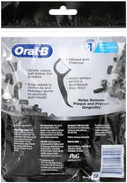 Oral-B Charcoal Infused Mint Dental Floss Picks, 75 Count (Pack of 1)