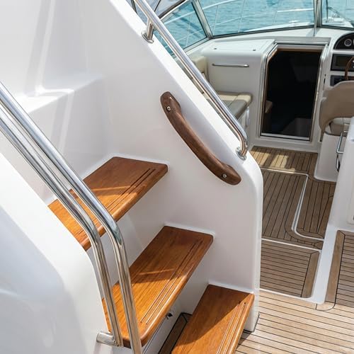 Whitecap Premium Grake Teak Handrail - 9-3/4"