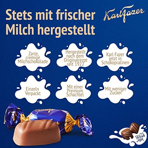 Karl Fazer Fazer Milk Chocolate box 270g (9.52oz) - Chocolates - Pralines - Candies