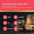 ChocZero Sugar Free Strawberry Flavoring Syrup – Keto Friendly, Zero Sugar & Low Calorie, No Sugar Alcohols – 25.4 Fl Oz