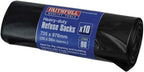 Heavy-Duty Black Refuse Sacks (Roll 10)