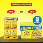 Maggi 2 Minutes Noodles Masala, 70 grams pack (2.46 oz)- 12 pack - Made in India