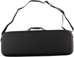 harayaa Case EVA Hard Fishing Rod Reel Storage Bag Shockproof Zipper Portable Tackle Organizer Waterproof Compartmentalized Design Suitable