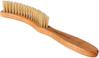 Lierys Hat Brush Felt Cleaning Wooden Brush Pig Bristles Ergonomic Handle Dry Cleaning