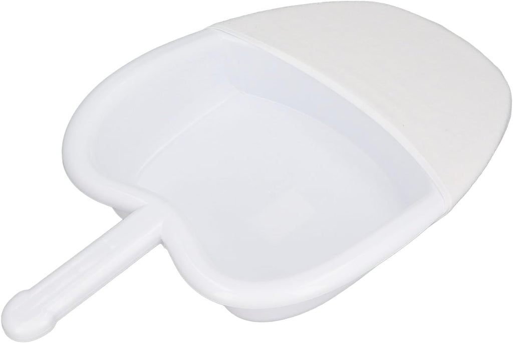 Bedpan for Elderly and Bedridden Patients Comfortable Sitting and Easy to Clean with Soft Cover, Ideal Aid and