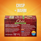 Twinings Spiced Apple Chai Black Tea Individually Wrapped Bags, 20 Count (Pack of 6), Sweet, Savoury Spices, Caffeinated, Enjoy Hot or Iced, 120 Teabags