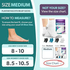 BraceAbility Plantar Fasciitis Socks - Ankle Compression Socks for Foot Pain Relief, Heel Spurs, Achilles Tendonitis, Full-Toe Arch Support Sleeve Socks for Women and Men (1 Pair - M White)