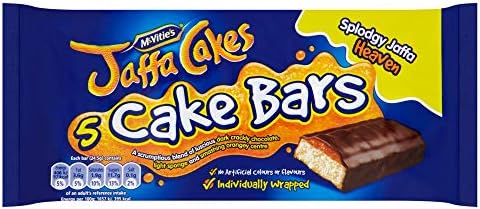 McVitie's 5 Jaffa Cake Cake Bars, 170 g