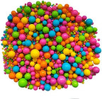 Edible Rainbow Sugar Pearls Candy Sprinkles 120G/ 4.23Ounce Baking Cake Sprinkles Cupcake and Cake Topper Cookie Decorations Wedding Party Valentines Halloween Christmas Supplies