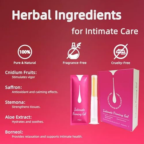 Feminine Area Care Gel – Probiotic Firming Cream & pH-Balanced, Hydrating – Odor Control & Revitalizing Gel 6PCS