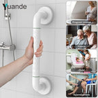 14 Inch Grab Bars for Shower, YuanDe Bath Grab Bar with Anti-Slip Grip and Safety Luminous Circles, Stainless Steel Bathroom Safety Handrail Support, Safety Bar Handle for Disabled Elderly Pregnant