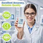 Glucoracy G-425-2 Blood Glucose Monitor Kit, 50 Test Strips and 50 Lancets, Blood Sugar Test Kit with Lancing Device, Diabetes Testing Kit No Coding,Glucose Meter for Home Use