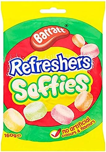 Barratt Refreshers Softies - 120g - Pack of 6