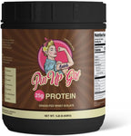 Pin Up Girl Whey Protein Isolate Powder | Chocolate | 25g of Protein Per Serving | Premium Muscle-Building Whey Protein for Women | Fat Free, Low Calorie, Low Carb, No Added Sugar (16 Ounces)