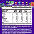 AMOS Peelerz Berry Assortment Gummy Candy 240g | Peelable Fruit-Shaped Gummies Made with Real Fruit Juice | Fun Peeling Snack for Kids & Adults | Peelerz Assorted Gummy Berry Mix